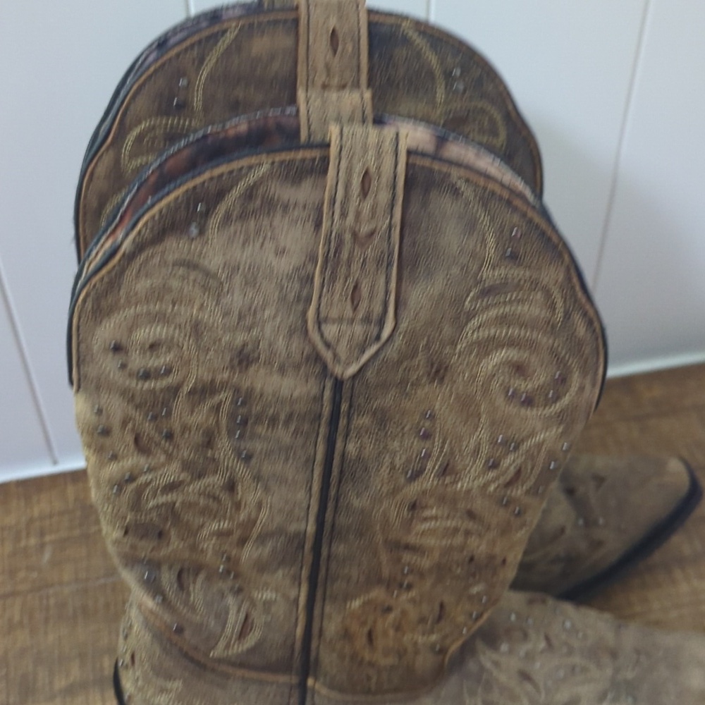 Laredo Vanessa Embroidered Western Cowboy Boots - Picture 2 of 12